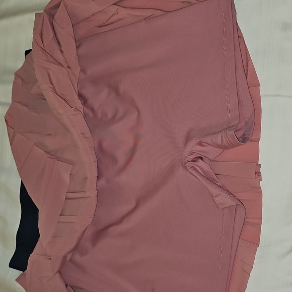 Nike Court Dri-Fit Advantage Skirt Pleated elemental pink/obsidian/white - Picture 4 of 5